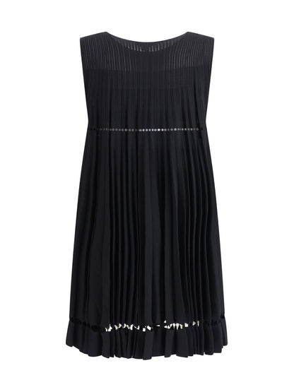 ALAIA 36 pleats mini dress 