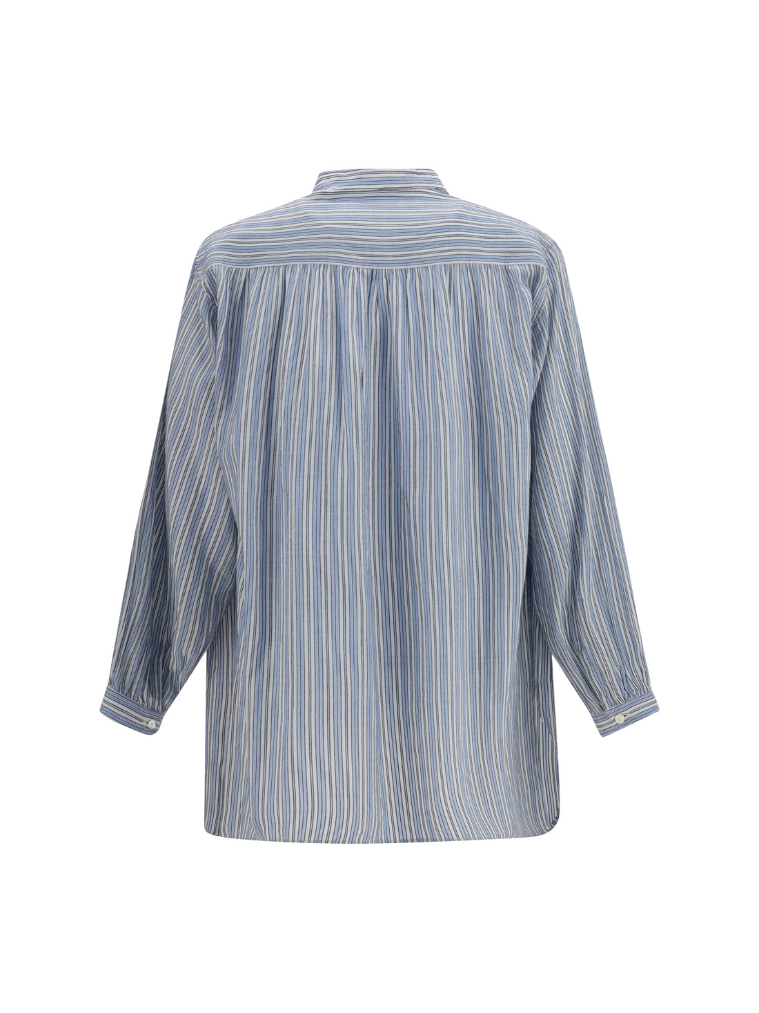 MARANT ETOILE 36 sapha striped cotton voile shirt