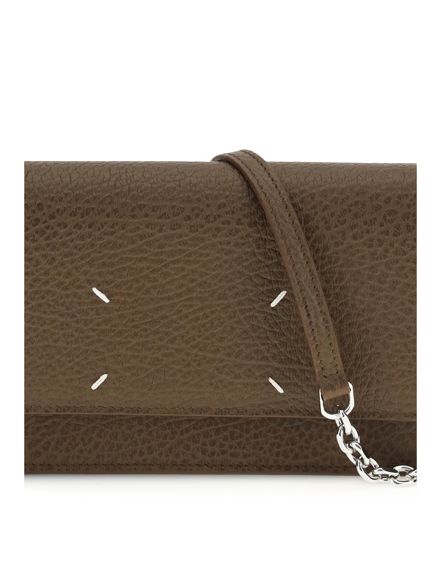 MARGIELA OS grained leather wallet