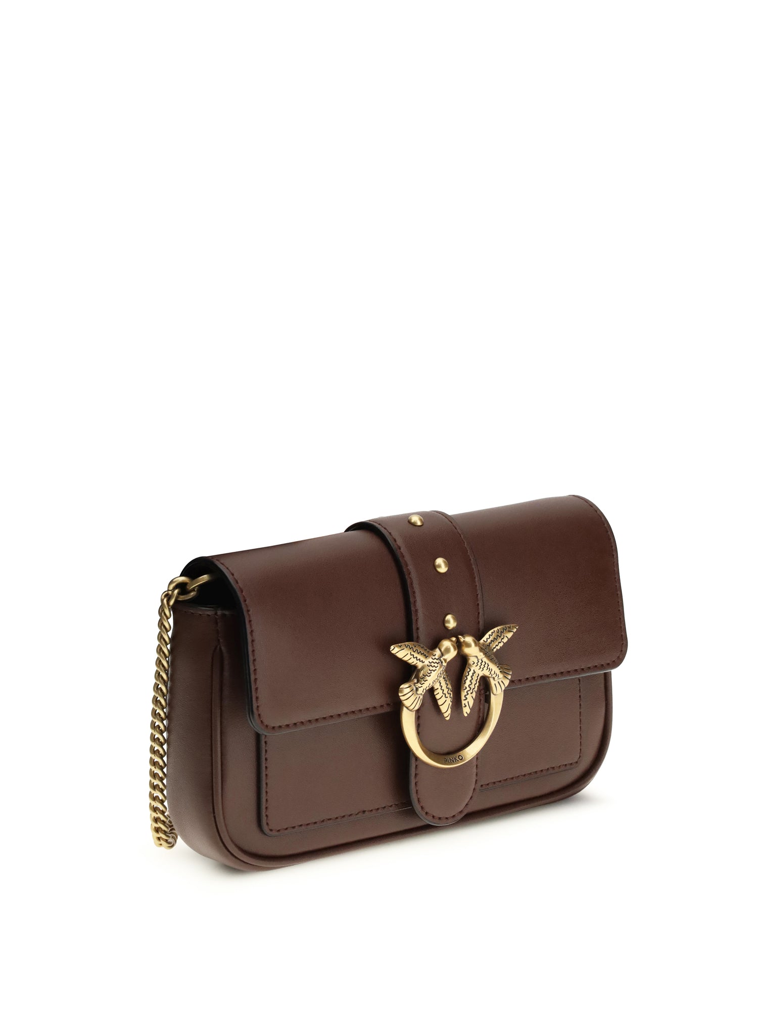 PINKO OS love one shoulder bag