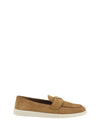 leather loafers