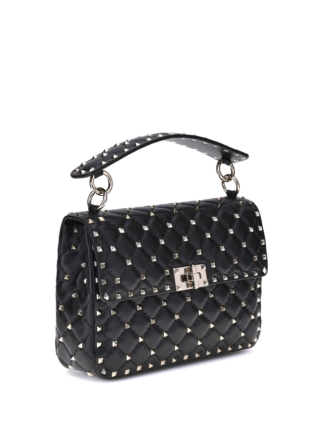 medium rockstud spike shoulder bag