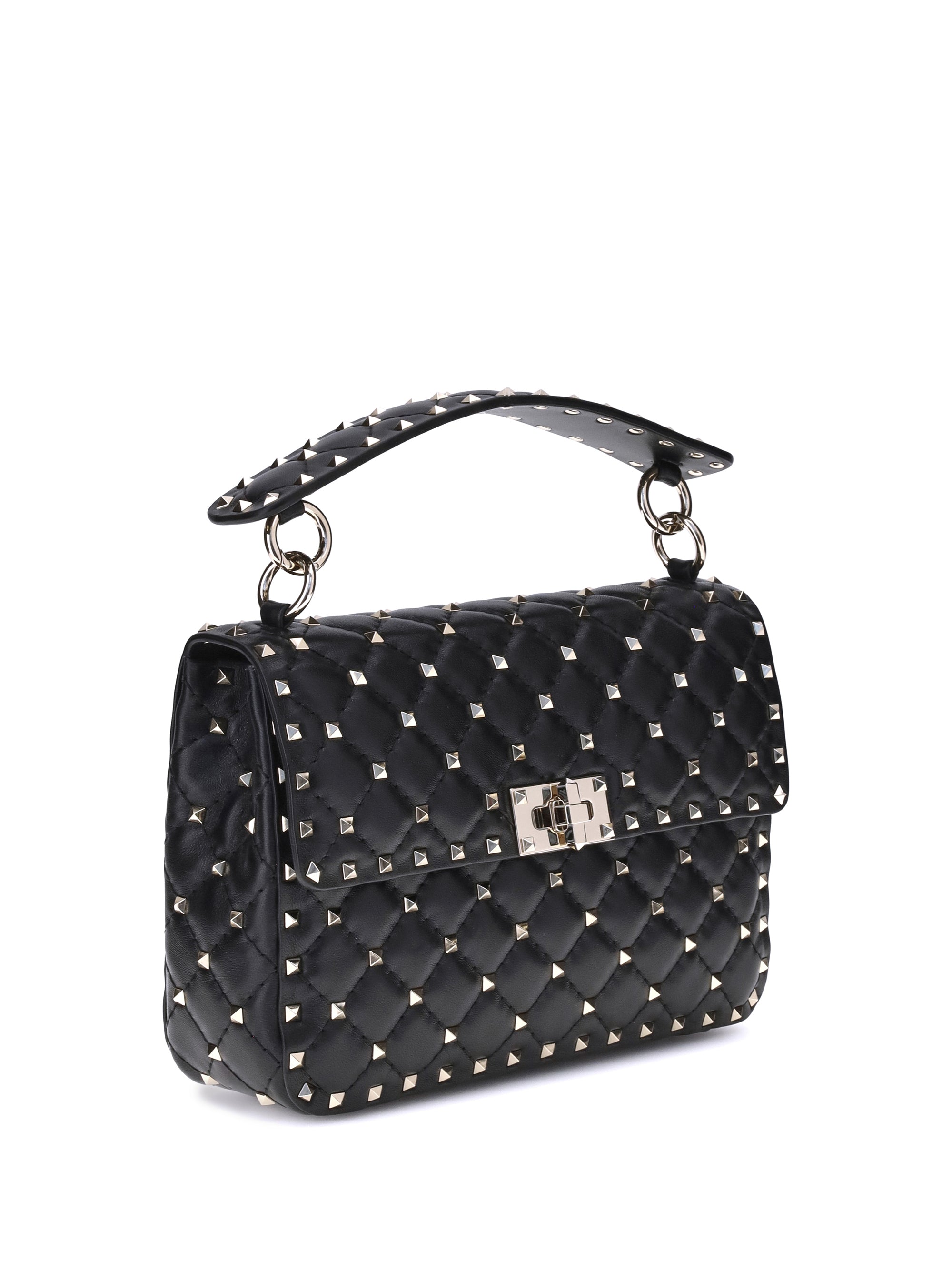 medium rockstud spike shoulder bag