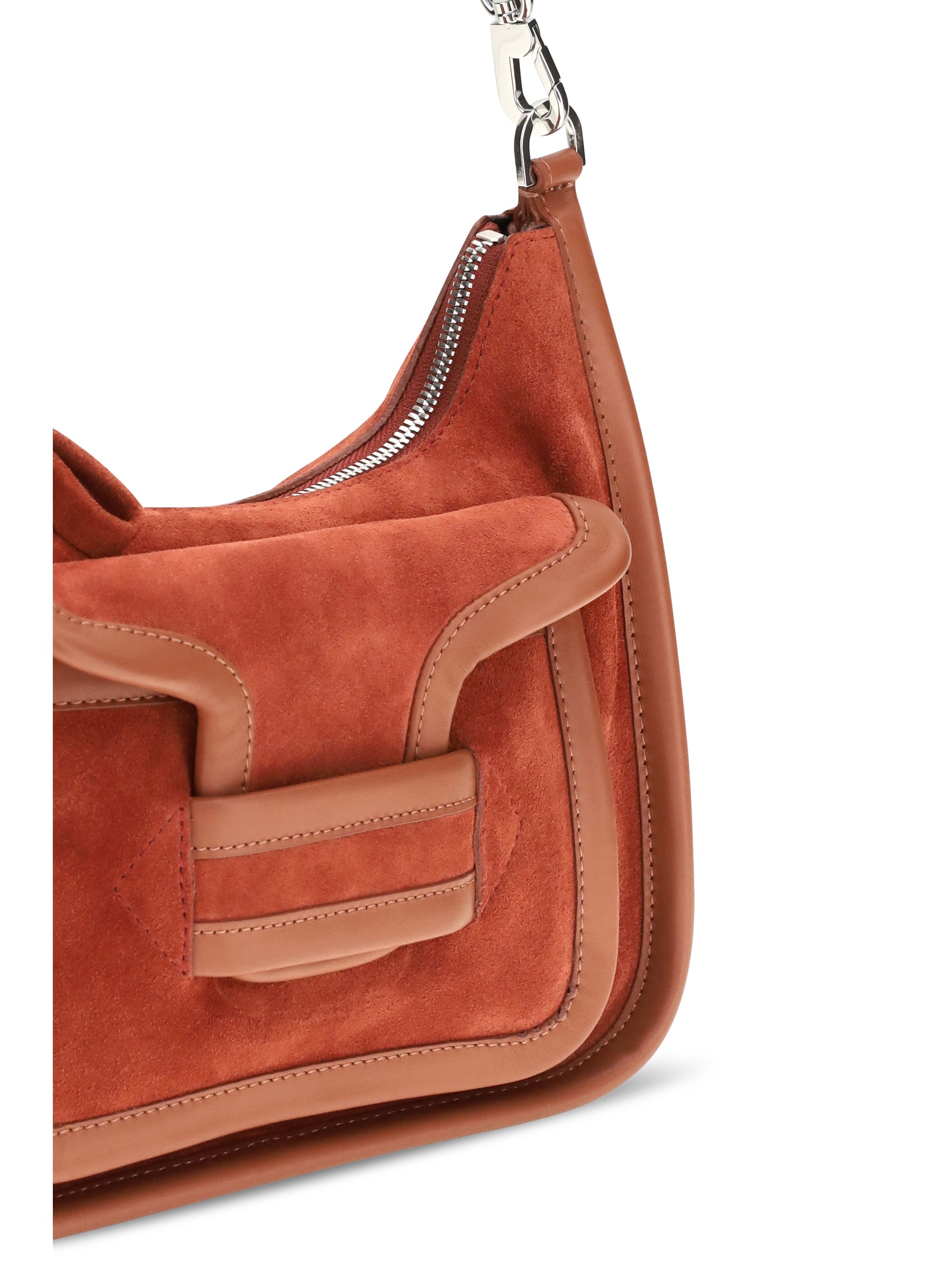 alpha day miss leather shoulder bag