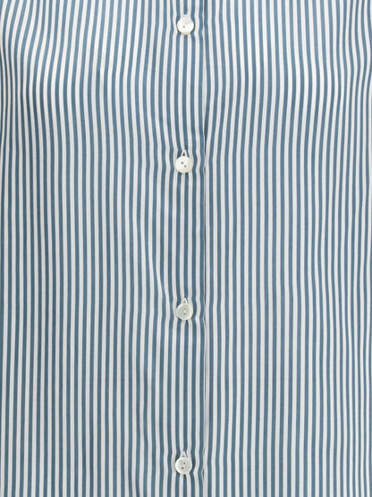 KRISTINA TI 42 striped shirt with wide sleeves