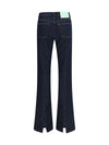five-pocket jeans with back slits