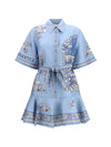 villa romantica mini dress
