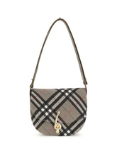 BURBERRY OS check archive shoulder bag