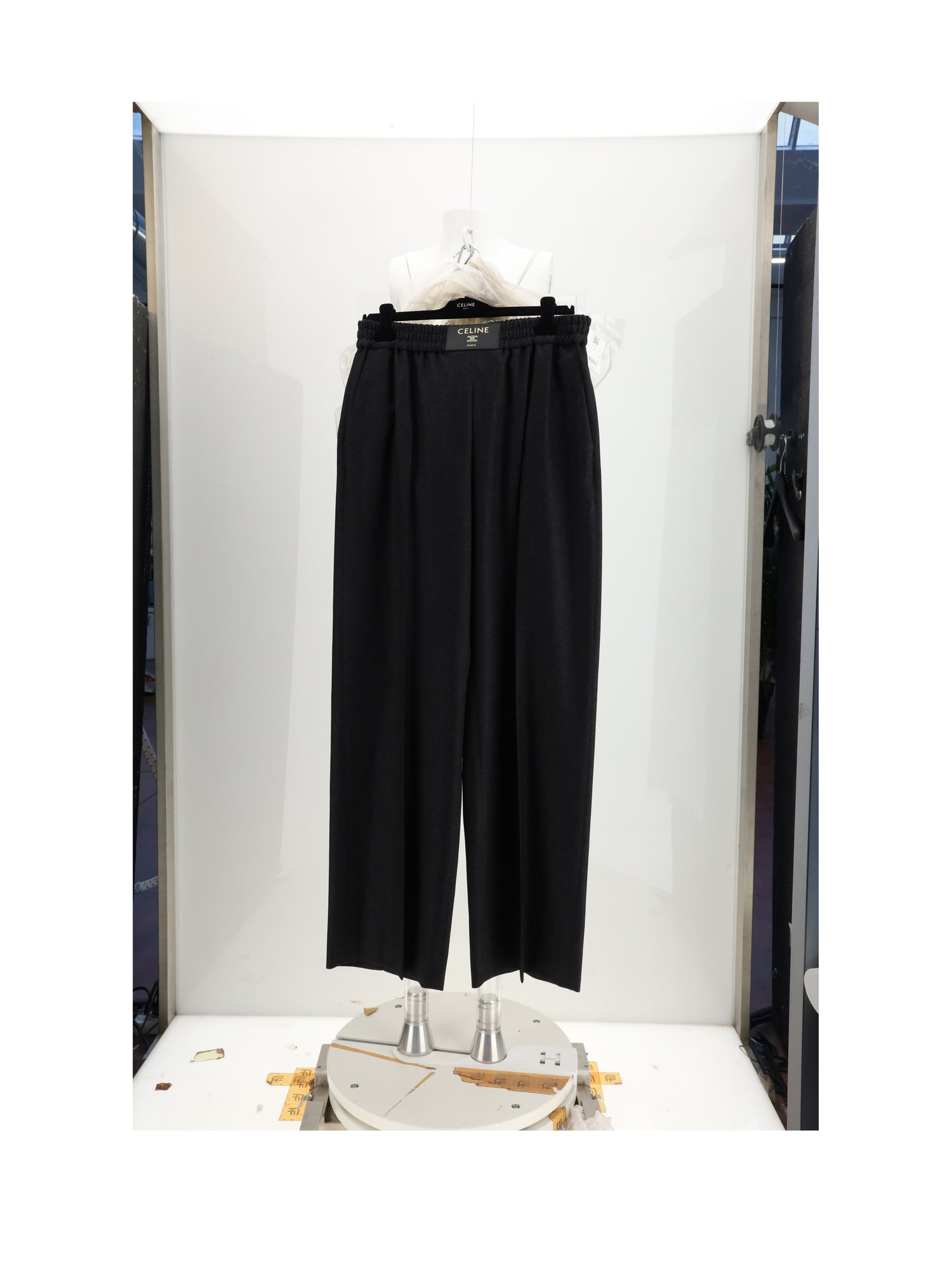 CELINE 36 elastic waist trousers