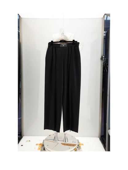 CELINE 36 elastic waist trousers