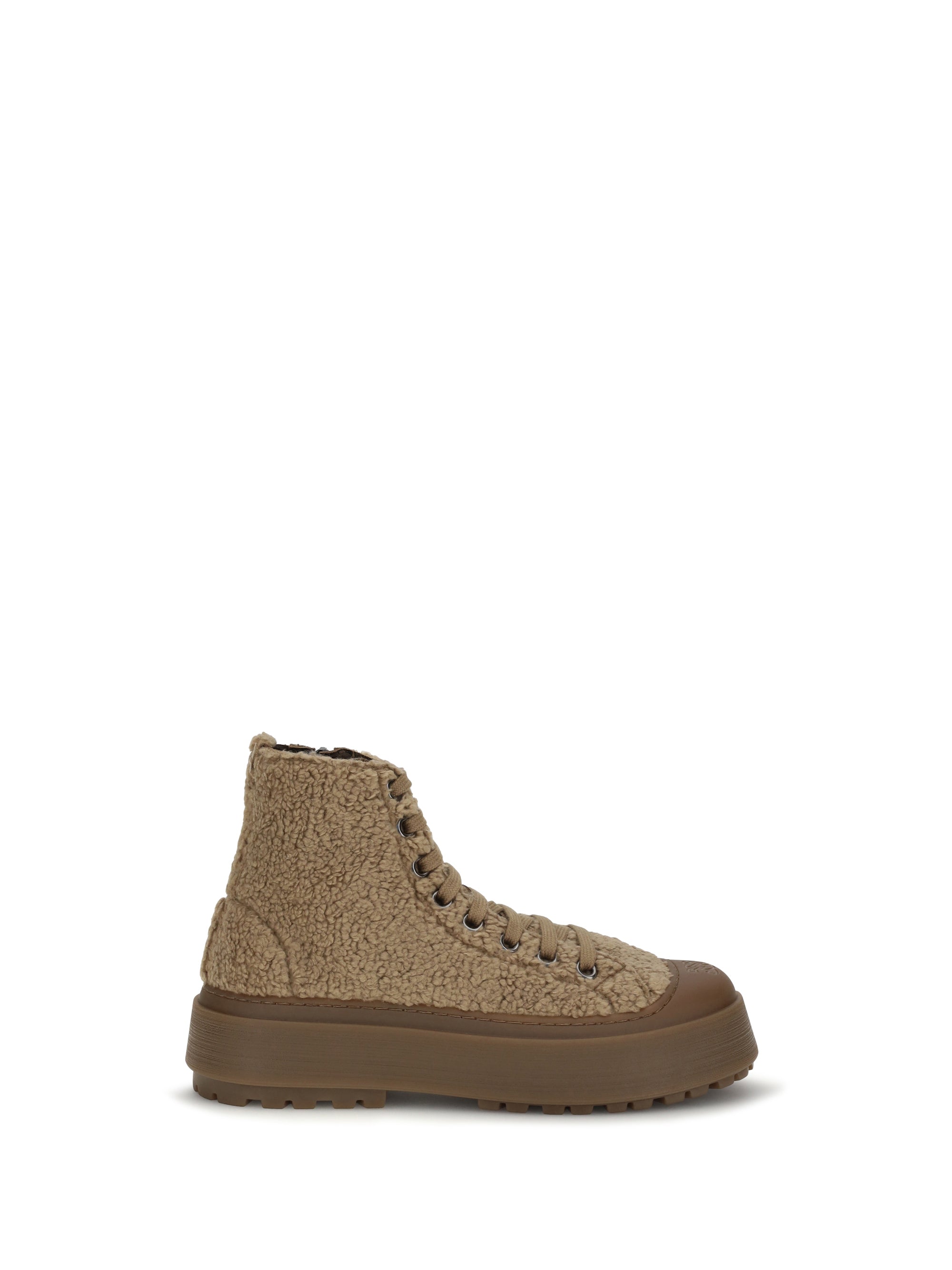 explorer bouclé sneakers