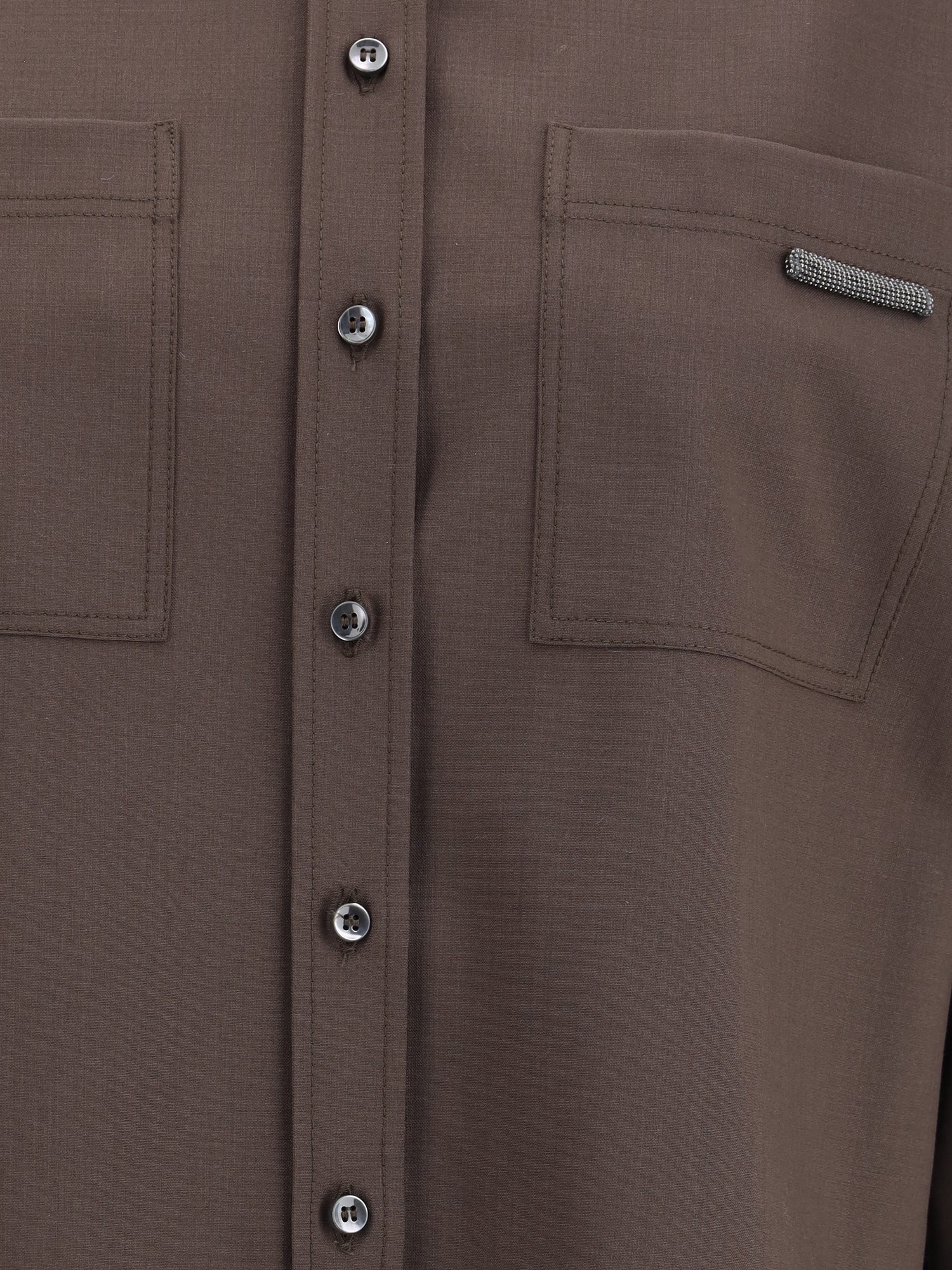 BRUNELLO CUCINELLI S wool shirt