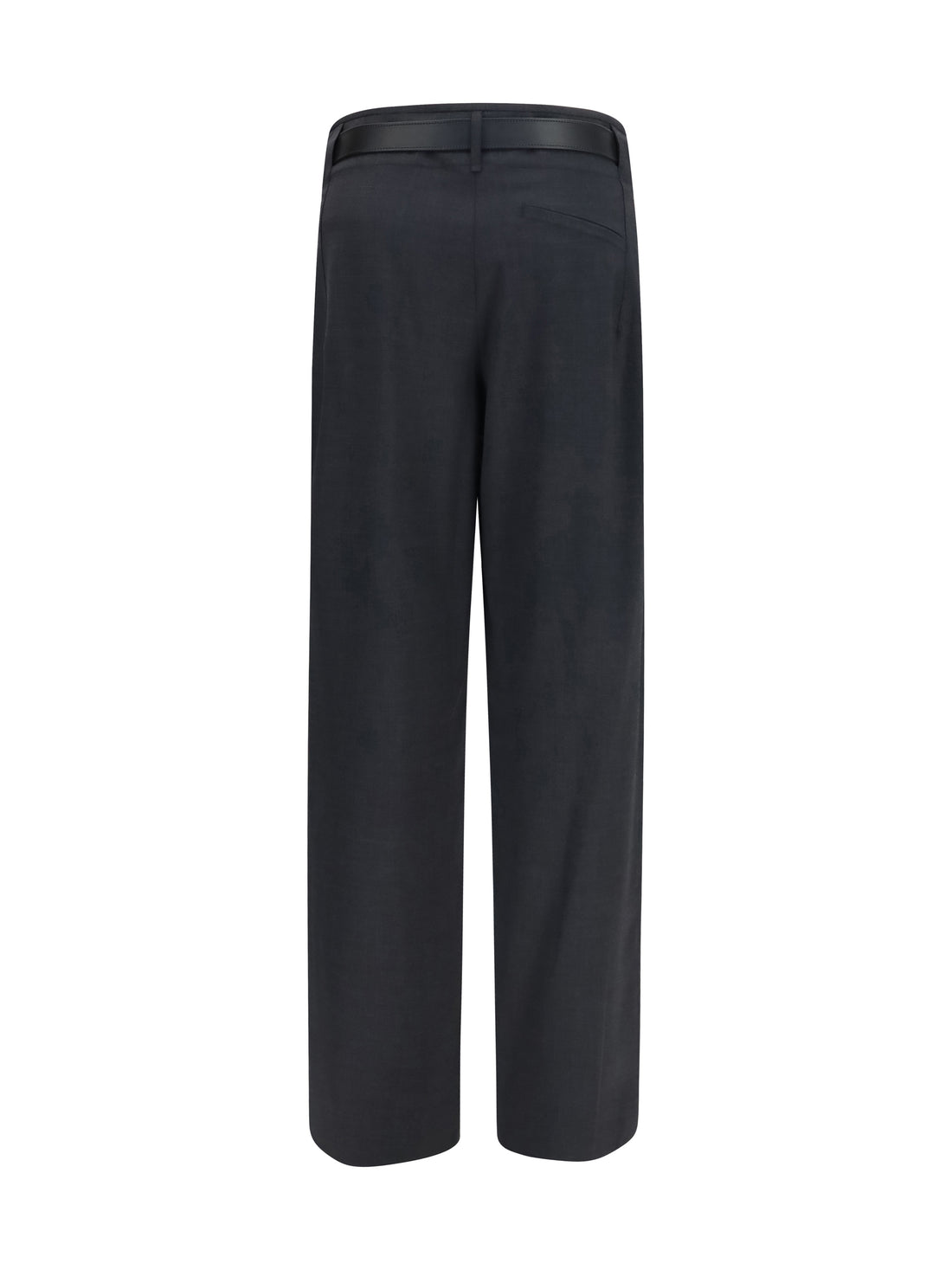 DARKPARK 38 ronda wool pants with leather belt