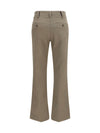 slim flared pants