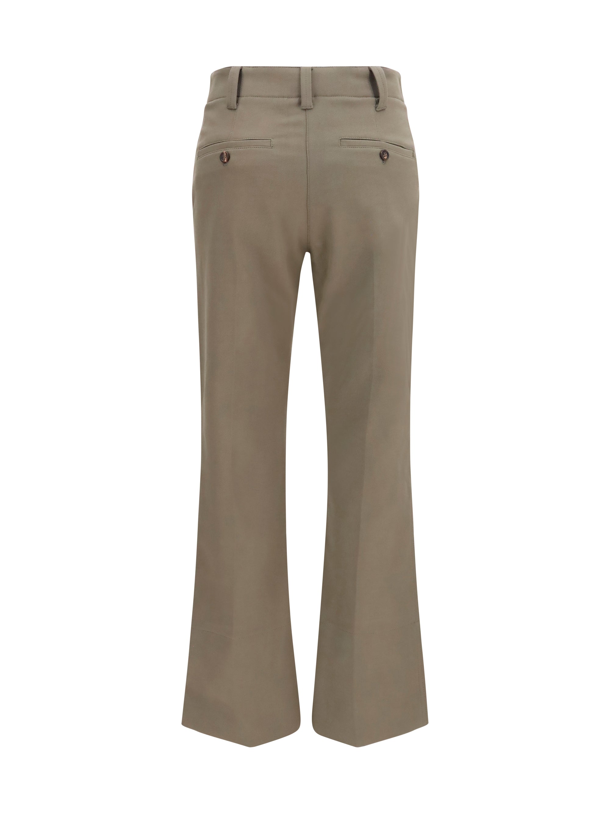 slim flared pants