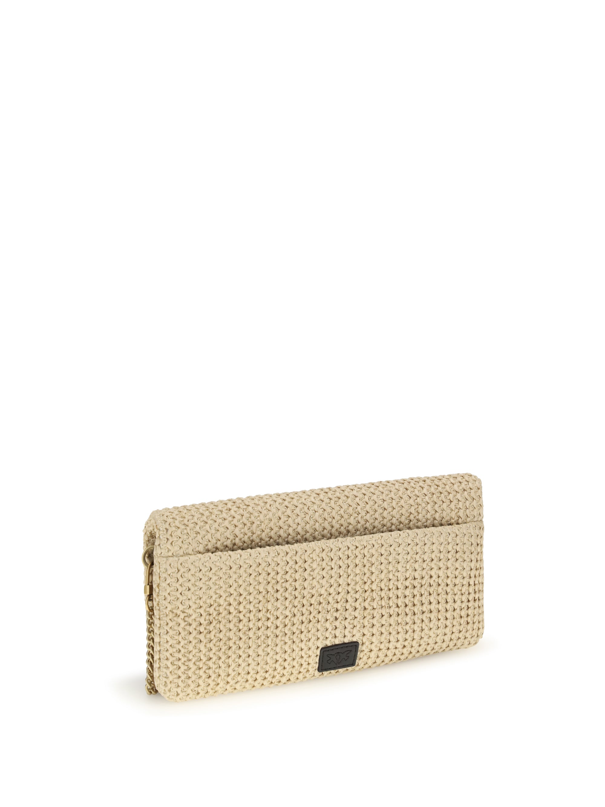 love bag click soft horizontal classic in raffia
