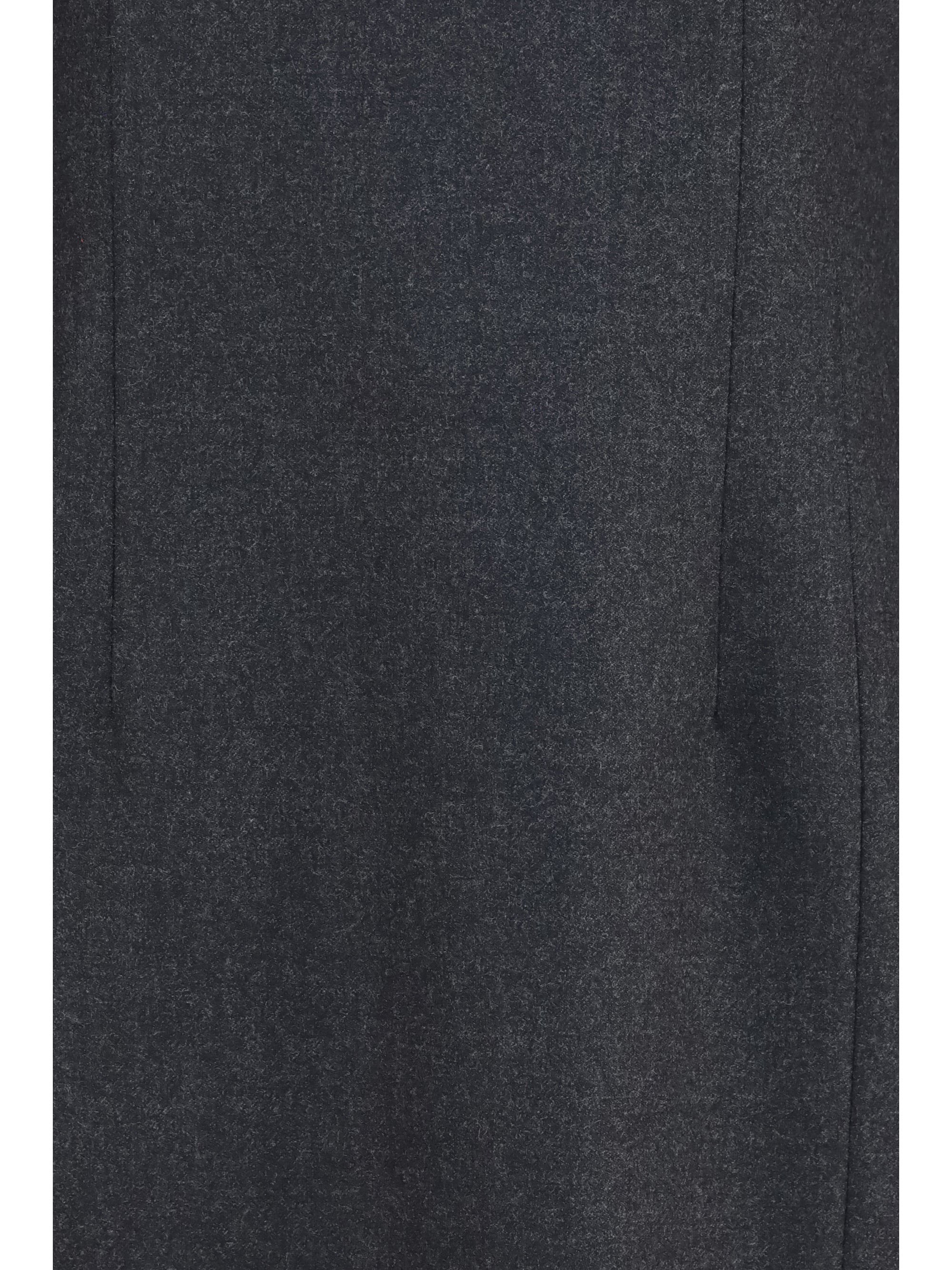 gabardine and wool dress