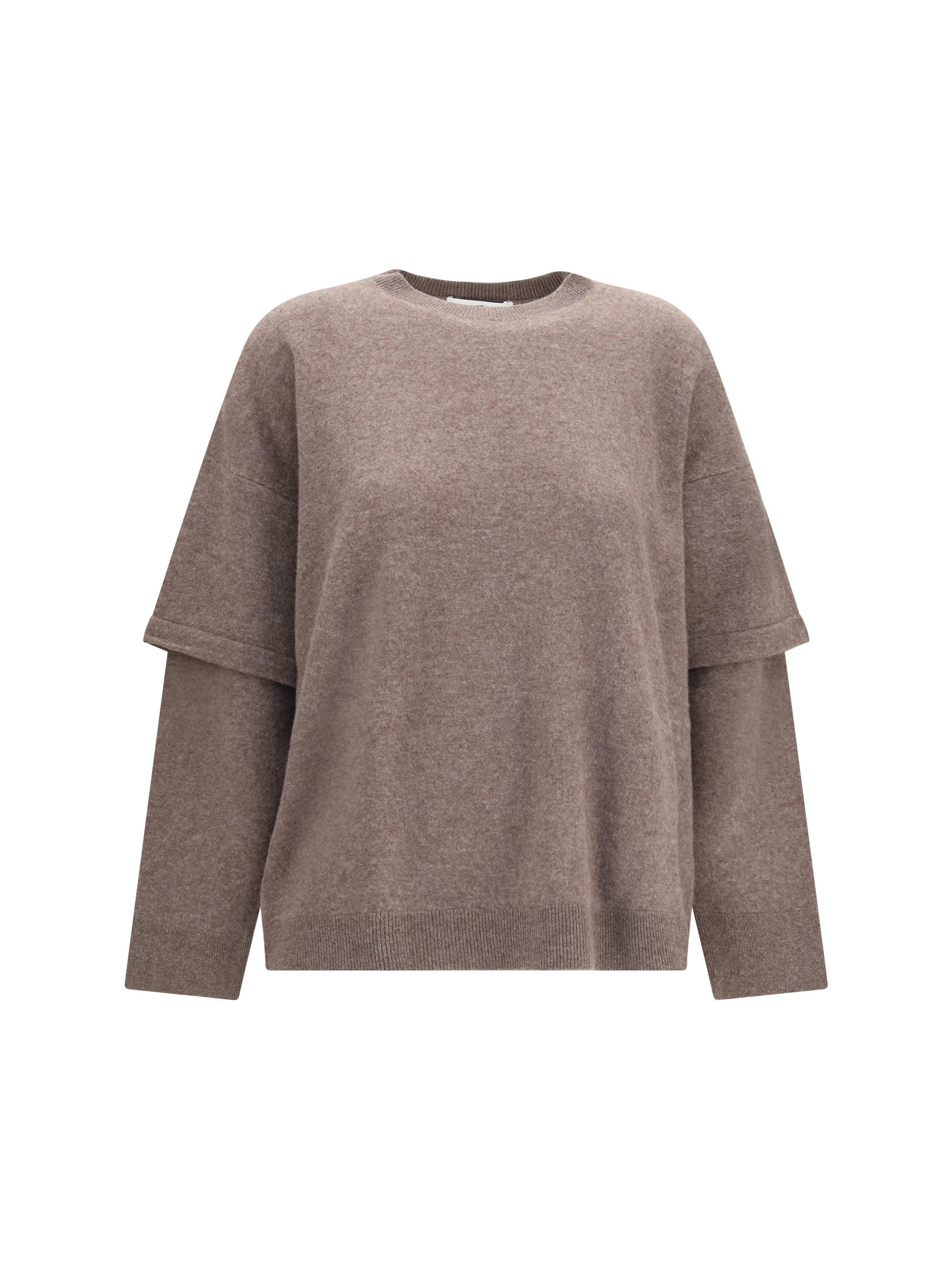 troy double-sleeve cashmere sweater