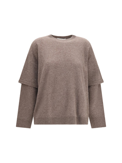troy double-sleeve cashmere sweater