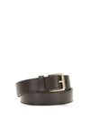 leather long belt