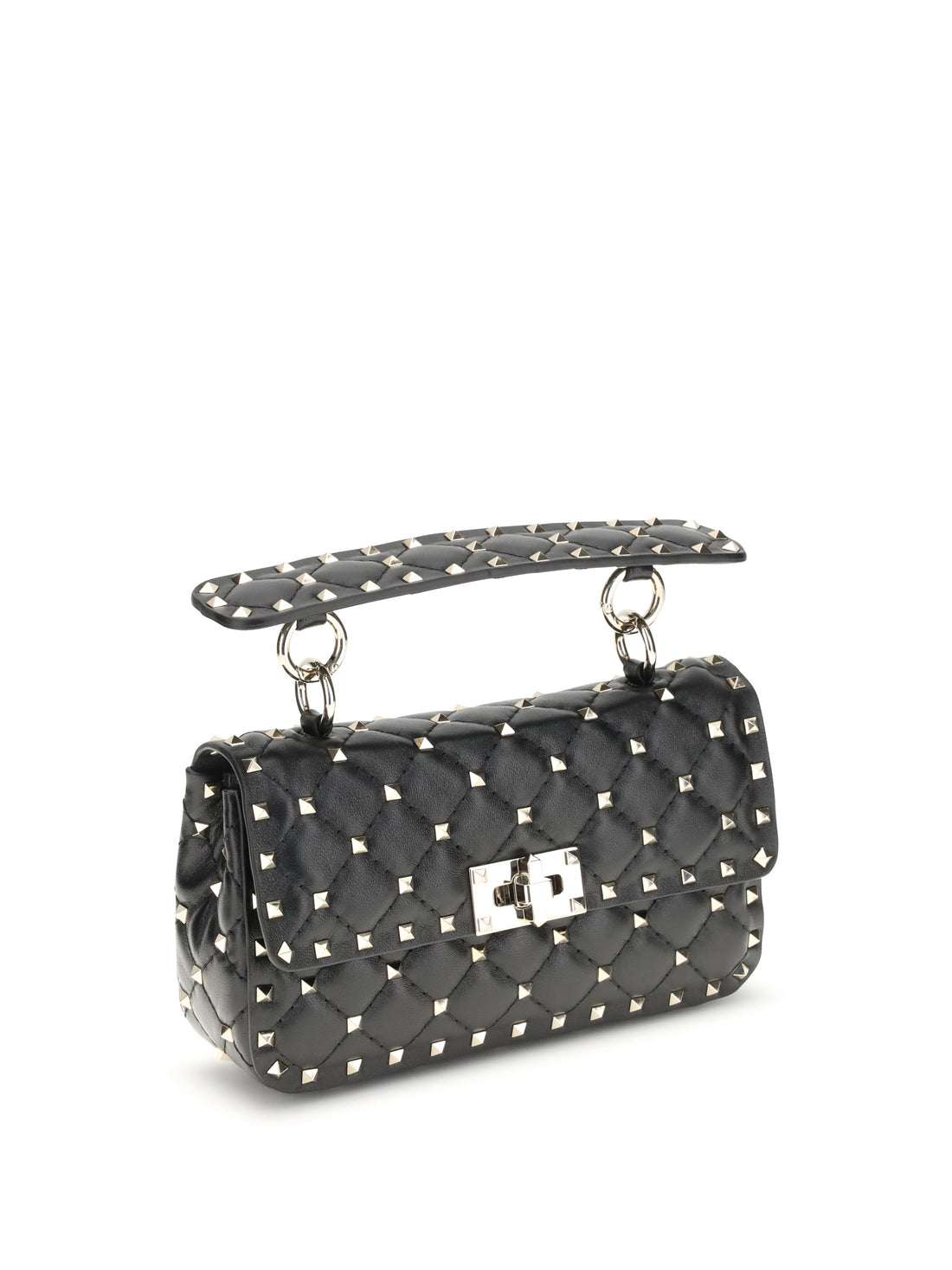 VALENTINO GARAVANI OS rockstud spike mini top handle bag in nappa