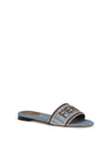 ff denim sandals