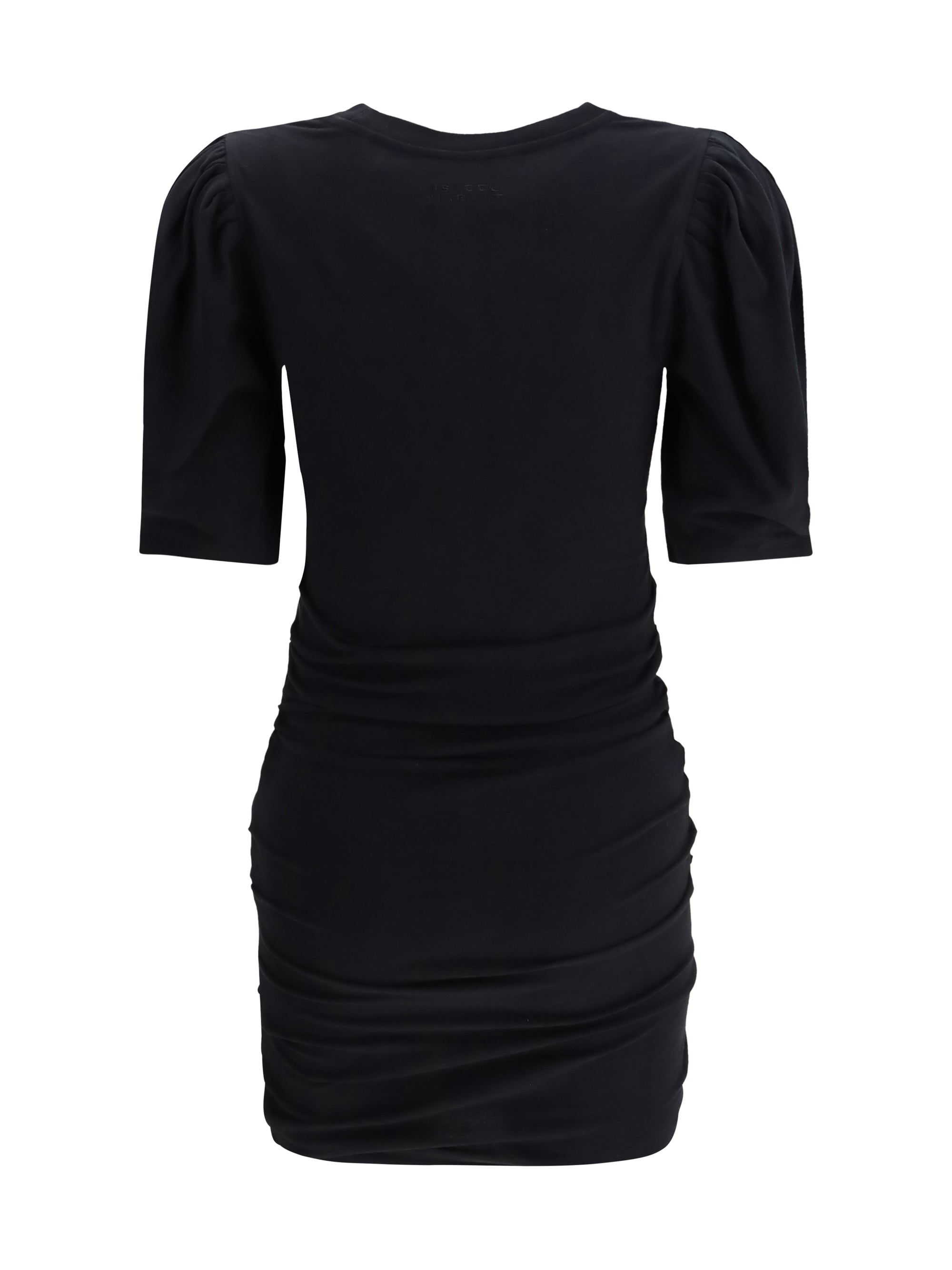 mini dress in stretch cotton