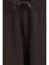 cashmere drawstring pants