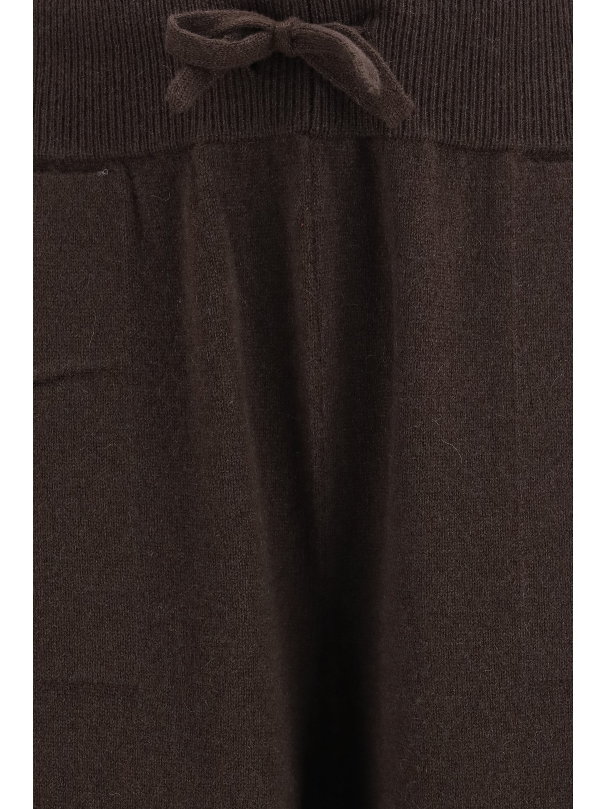 cashmere drawstring pants