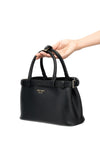 prada buckle small leather handbag