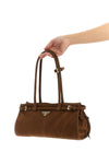 prada bonnie nubuck leather midi handbag