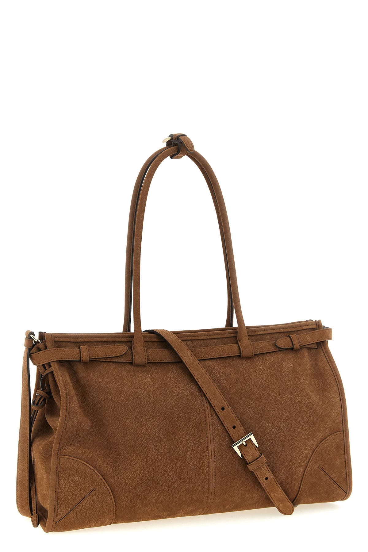 large prada bonnie nubuck handbag