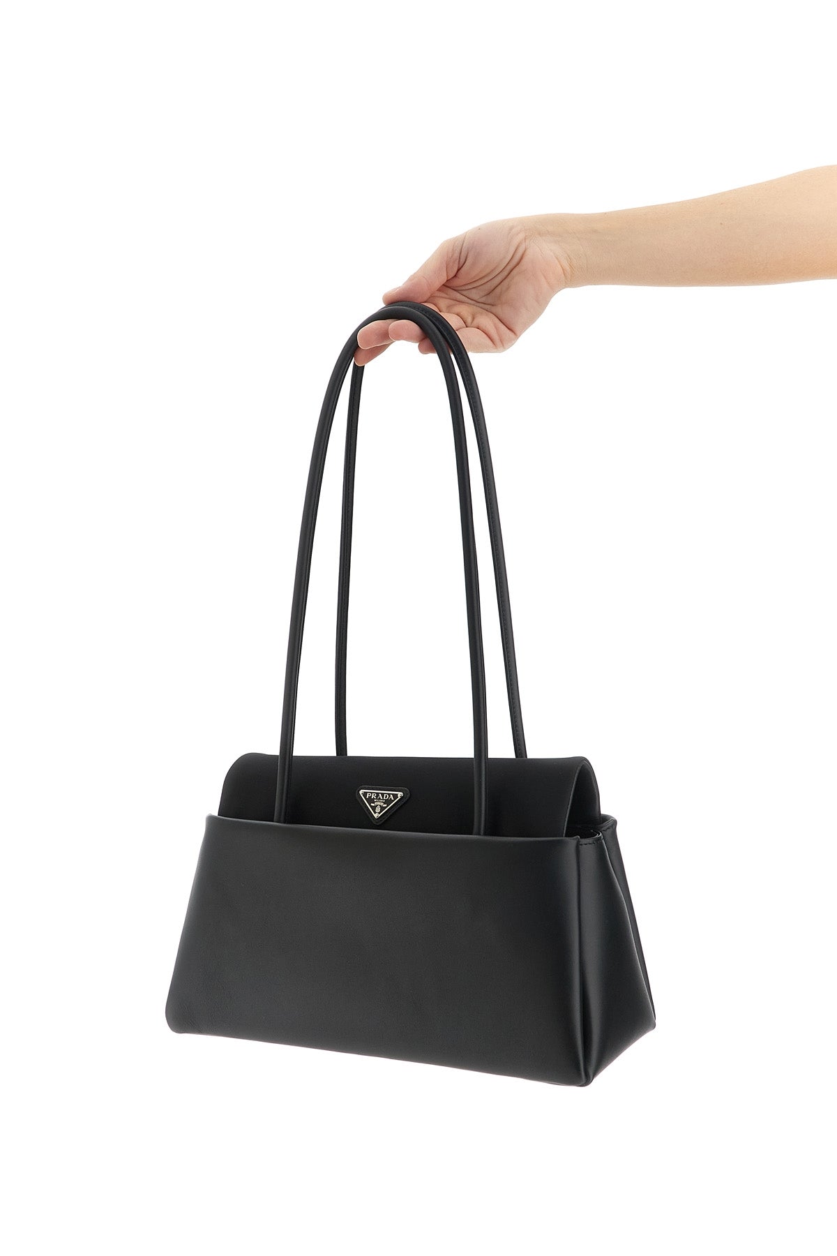 prada passage smooth leather midi handbag