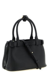 the prada handbag in soft fine-grained calf leather stands out for its structure