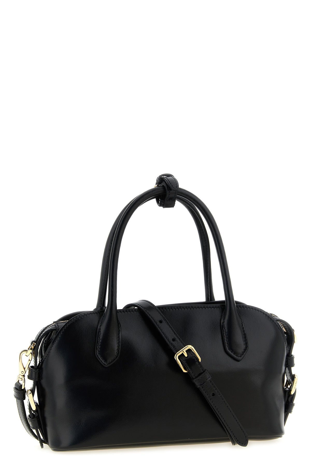softy lux leather handbag