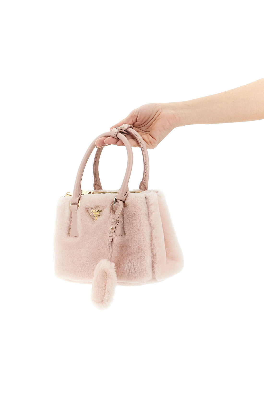 PRADA OS galleria saffiano leather mini handbag
