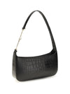 small crocodile-print shoulder bag