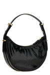 prada arqué naplak patent leather shoulder bag