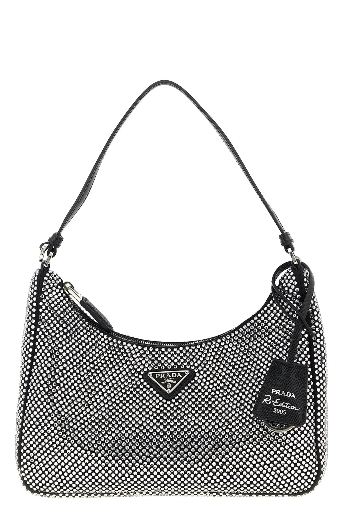 prada re-edition 2005 satin shoulder bag