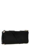 small shoulder bag in re-nylon and smooth leather