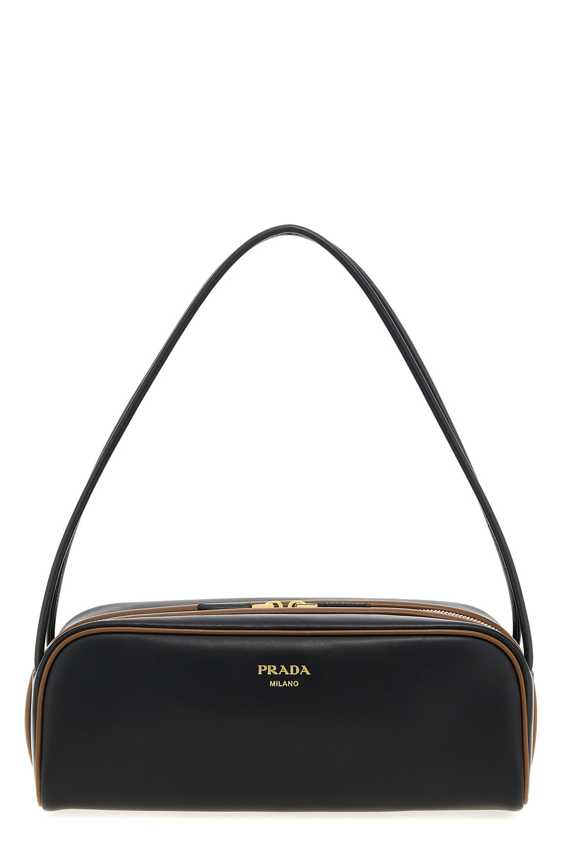 PRADA OS prada swing nappa shoulder bag