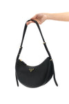 prada arqué smooth leather shoulder bag