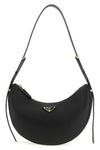 prada arqué smooth leather shoulder bag