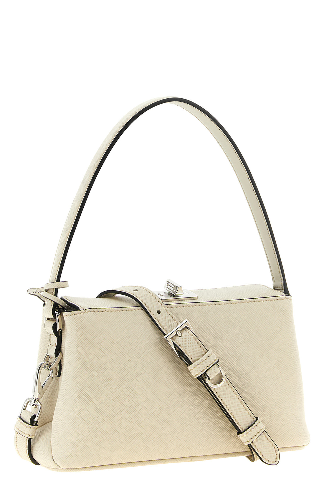 PRADA OS the prada midi handbag sets new standards for structured luxury