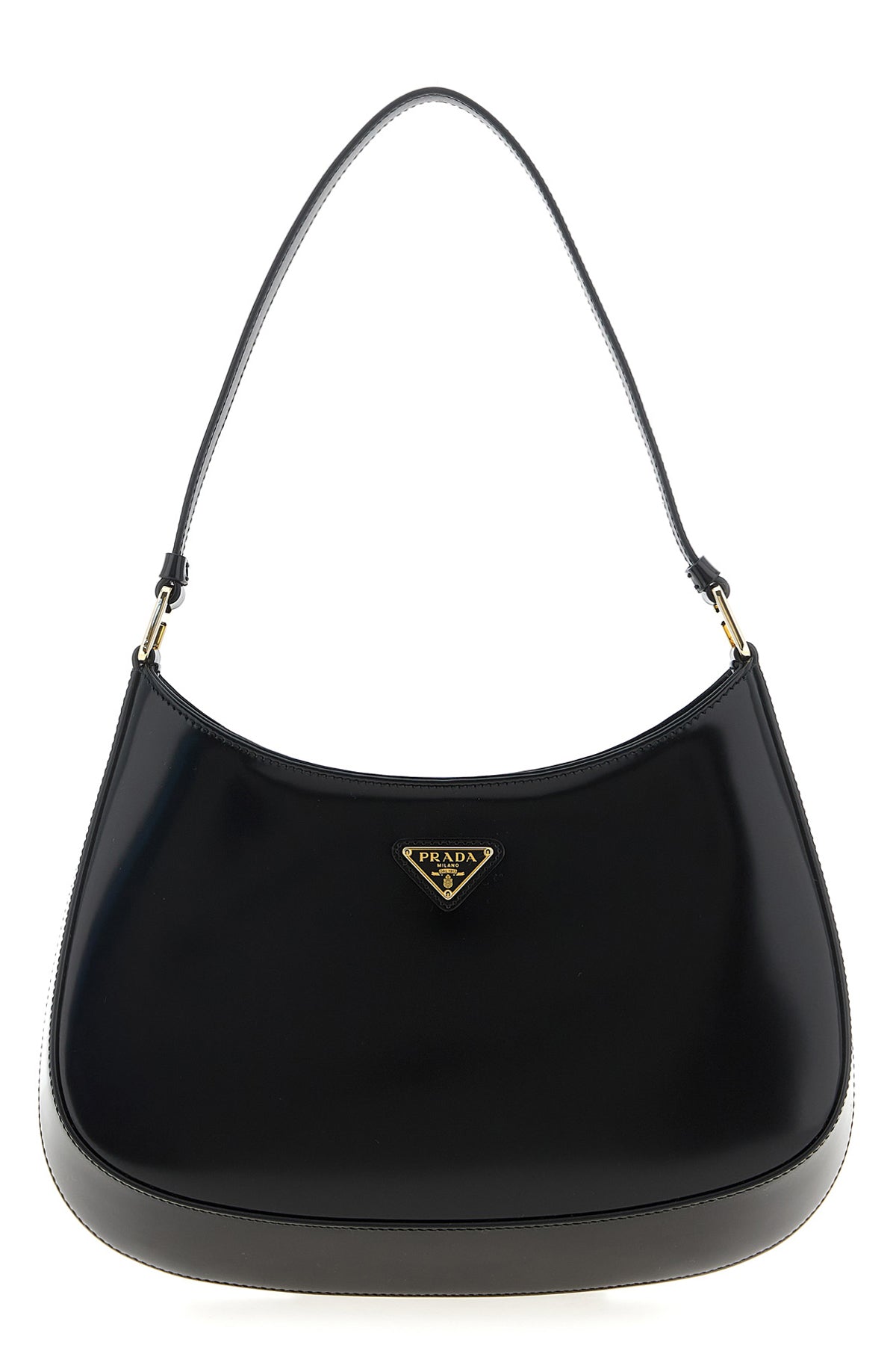 cleo brushed leather shoulder bag