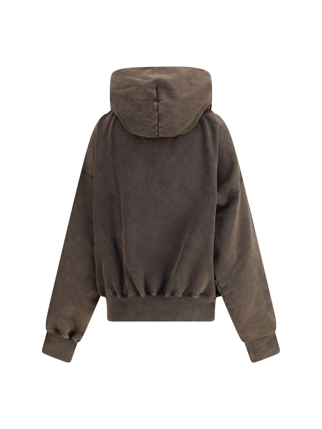 ALAIA M gathered neckline hoodie