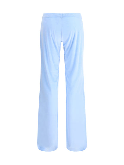 BALENCIAGA M bistretch velvet sweatpants