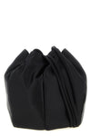 mini satin bucket bag