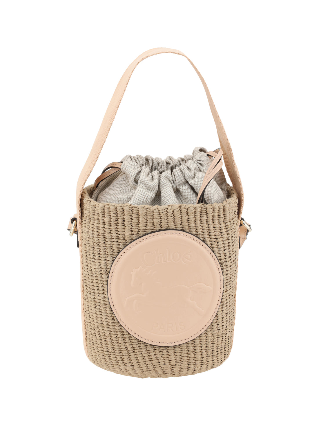 Chlo Horse Medal Bucket Bag