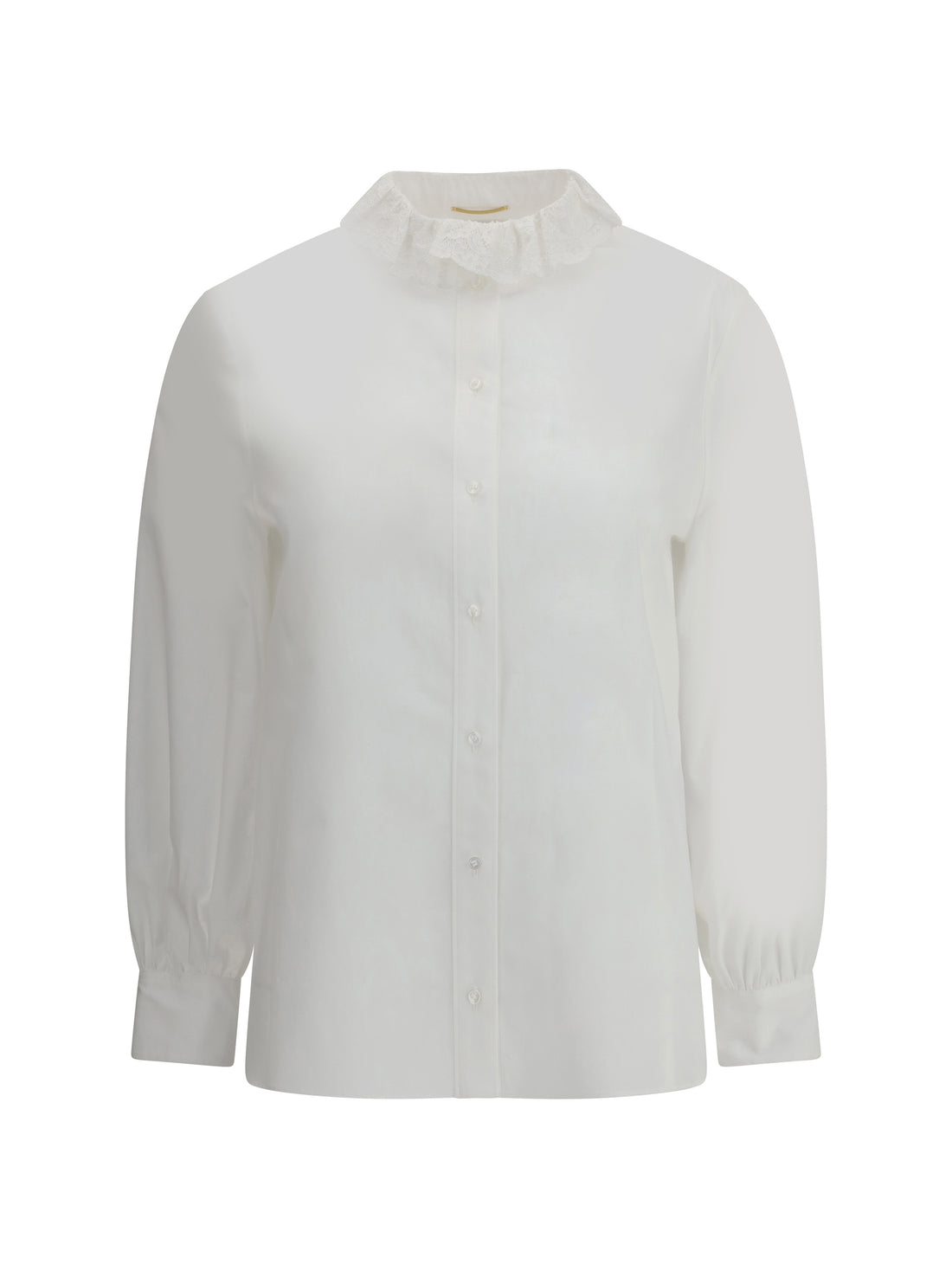 SAINT LAURENT 36 cotton poplin shirt